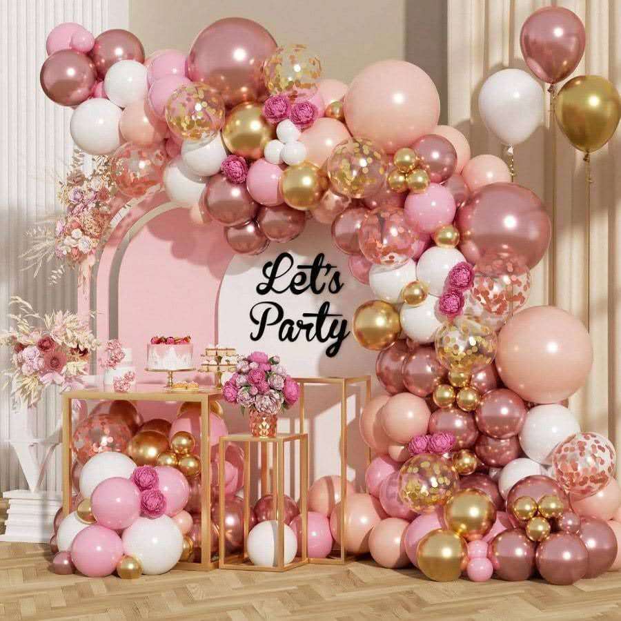 Décorations de ballons pour fête d'anniversaire garçon et fille -kit complet de  fête